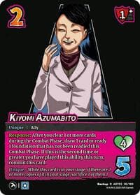 Kiyomi Azumabito - Attack on Titan: Apocalypse - UniVersus card