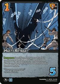 Hasty Retreat - Attack on Titan: Apocalypse - UniVersus card