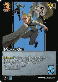 Helping Out - Attack on Titan: Apocalypse - UniVersus card