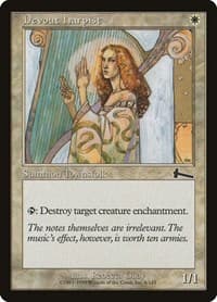 Devout Harpist - Urza's Legacy - Magic: The Gathering card