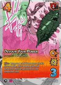 Devour Your Power - Attack on Titan: Apocalypse - UniVersus card
