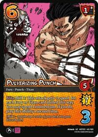 Pulverizing Punch - Attack on Titan: Apocalypse - UniVersus card