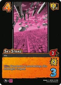 Sky Strike - Attack on Titan: Apocalypse - UniVersus card