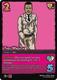 Theo Magath - Attack on Titan: Apocalypse - UniVersus card