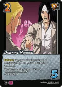 Dawning Horror - Attack on Titan: Apocalypse - UniVersus card