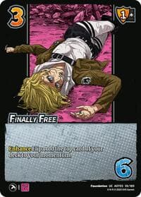 Finally Free - Attack on Titan: Apocalypse - UniVersus card