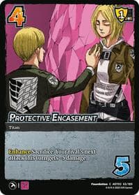 Protective Encasement - Attack on Titan: Apocalypse - UniVersus card