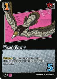 Titan's Flight - Attack on Titan: Apocalypse - UniVersus card