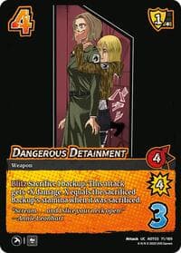 Dangerous Detainment - Attack on Titan: Apocalypse - UniVersus card