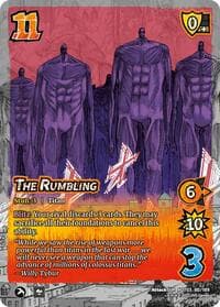 The Rumbling - Attack on Titan: Apocalypse - UniVersus card