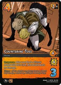 Countering Toss - Attack on Titan: Apocalypse - UniVersus card