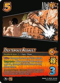 Dexterous Assault - Attack on Titan: Apocalypse - UniVersus card