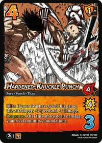 Hardened-Knuckle Punch - Attack on Titan: Apocalypse - UniVersus card