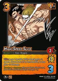 High-Speed Slice - Attack on Titan: Apocalypse - UniVersus card