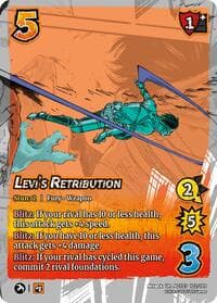 Levi's Retribution - Attack on Titan: Apocalypse - UniVersus card