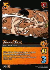 Titanic Hook - Attack on Titan: Apocalypse - UniVersus card
