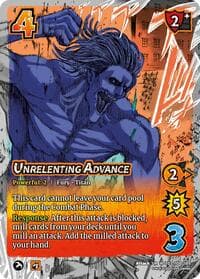 Unrelenting Advance - Attack on Titan: Apocalypse - UniVersus card