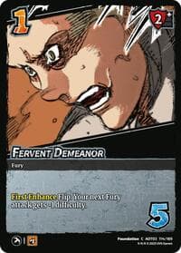 Fervent Demeanor - Attack on Titan: Apocalypse - UniVersus card