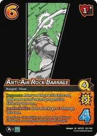 Anti-Air Rock Barrage - Attack on Titan: Apocalypse - UniVersus card