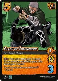 Clash of Companions - Attack on Titan: Apocalypse - UniVersus card