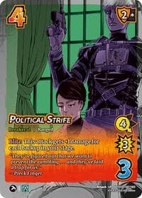 Political Strife - Attack on Titan: Apocalypse - UniVersus card