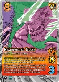 Resurrected Titans - Attack on Titan: Apocalypse - UniVersus card
