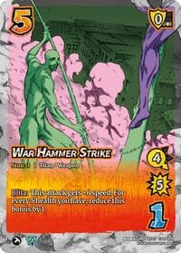 War Hammer Strike - Attack on Titan: Apocalypse - UniVersus card