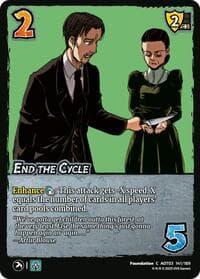 End the Cycle - Attack on Titan: Apocalypse - UniVersus card