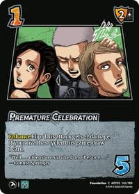 Premature Celebration - Attack on Titan: Apocalypse - UniVersus card