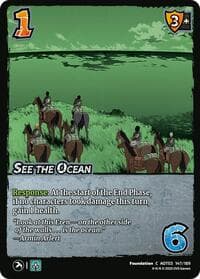 See the Ocean - Attack on Titan: Apocalypse - UniVersus card