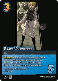 Brave Volunteers - Attack on Titan: Apocalypse - UniVersus card