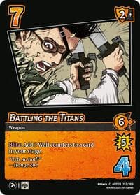 Battling the Titans - Attack on Titan: Apocalypse - UniVersus card