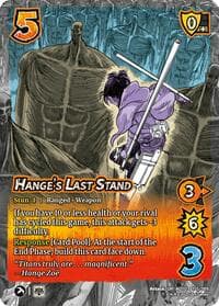 Hange's Last Stand - Attack on Titan: Apocalypse - UniVersus card