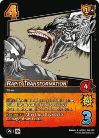 Rapid Transformation - Attack on Titan: Apocalypse - UniVersus card