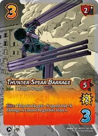 Thunder Spear Barrage - Attack on Titan: Apocalypse - UniVersus card