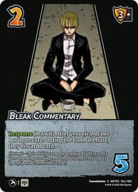 Bleak Commentary - Attack on Titan: Apocalypse - UniVersus card