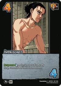 Imprisoned - Attack on Titan: Apocalypse - UniVersus card