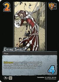 Living Shield - Attack on Titan: Apocalypse - UniVersus card