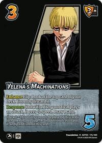 Yelena's Machinations - Attack on Titan: Apocalypse - UniVersus card