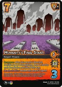 Humanity's Final Stand - Attack on Titan: Apocalypse - UniVersus card