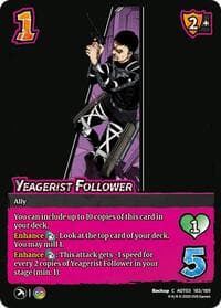 Yeagerist Follower - Attack on Titan: Apocalypse - UniVersus card