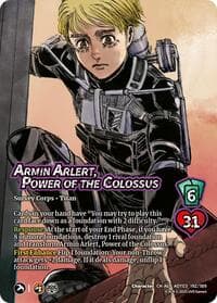 Armin Arlert, Power of the Colossus // Colossus Titan, Finale (Alternate Art) - Attack on Titan: Apocalypse - UniVersus card