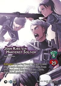 Jean Kirstein, Hardened Soldier (Alternate Art) - Attack on Titan: Apocalypse - UniVersus card