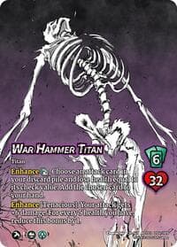 War Hammer Titan (Alternate Art) - Attack on Titan: Apocalypse - UniVersus card