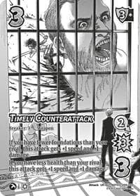 Timely Counterattack (Alternate Art) - Attack on Titan: Apocalypse - UniVersus card