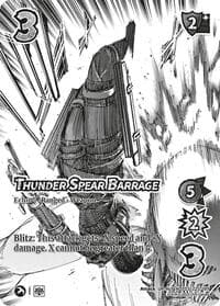 Thunder Spear Barrage (Alternate Art) - Attack on Titan: Apocalypse - UniVersus card