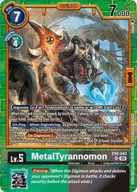 MetalTyrannomon - Versus Monsters - Digimon Card Game card