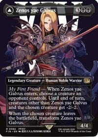 Zenos yae Galvus (Borderless) - FINAL FANTASY - Magic: The Gathering card