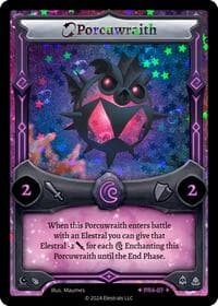 Porcuwraith (Stellar) - Moonrise Promos - Elestrals card