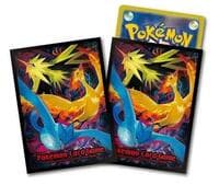 Pokemon TCG: Pokemon Center Japan: Moltres & Zapdos & Articuno (64 Pack) - Pokemon International Card Sleeves - Card Sleeves card